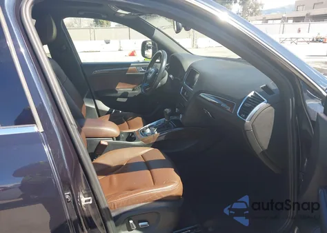 2016 Audi Q5 2.0T Premium z USA, uszkodzony, nr VIN WA1L2AFP9GA044711